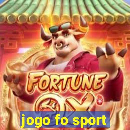 jogo fo sport