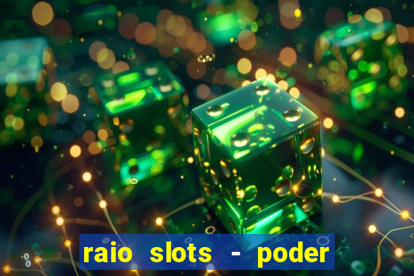 raio slots - poder de zéus