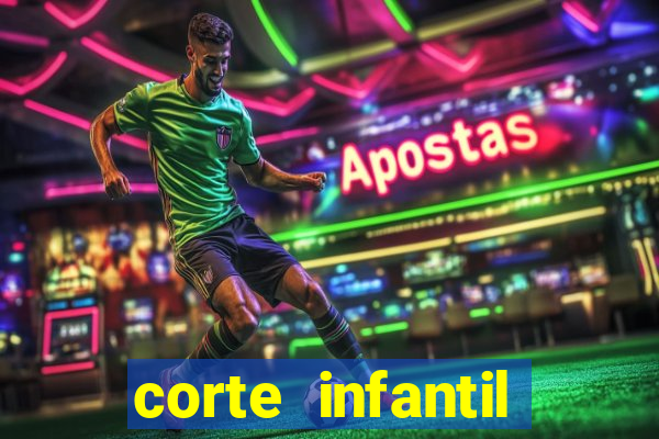 corte infantil masculino liso