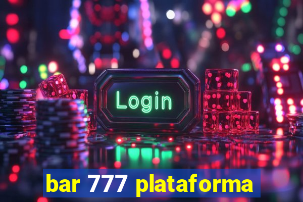 bar 777 plataforma