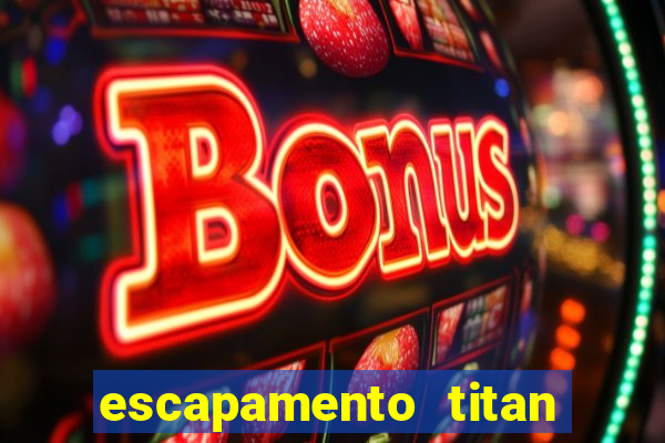 escapamento titan 99 fortuna