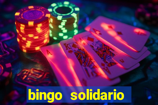 bingo solidario como organizar