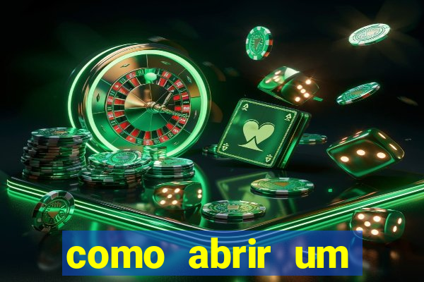 como abrir um casino online