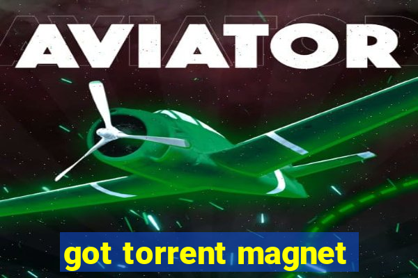 got torrent magnet