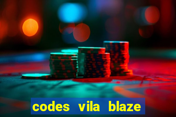 codes vila blaze shindo life