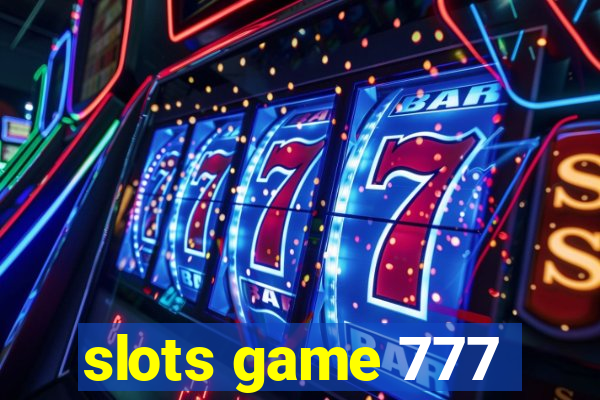 slots game 777