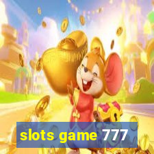 slots game 777