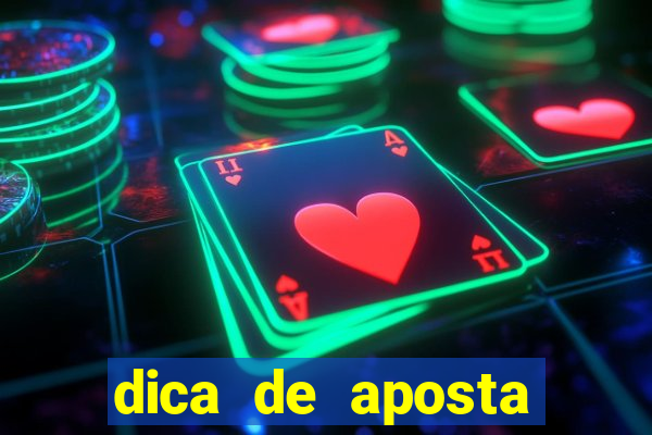 dica de aposta jogos de hoje