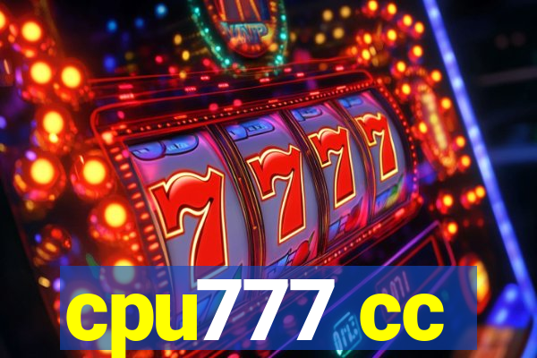 cpu777 cc