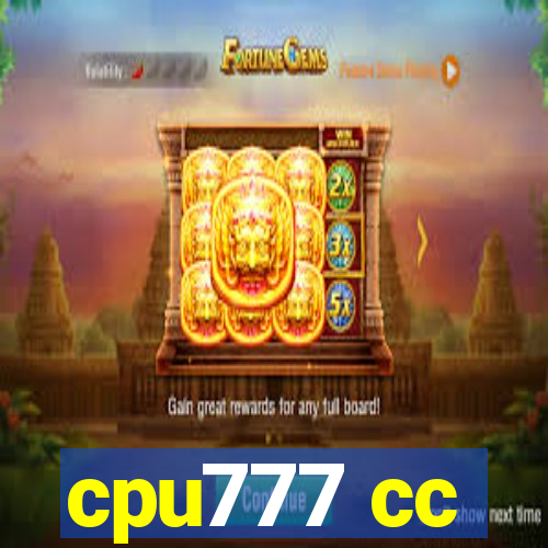 cpu777 cc