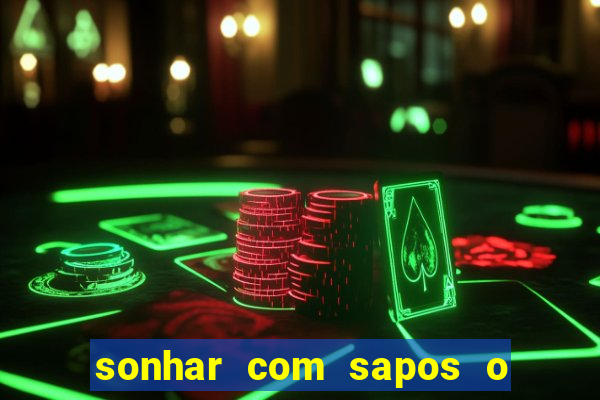 sonhar com sapos o que significa