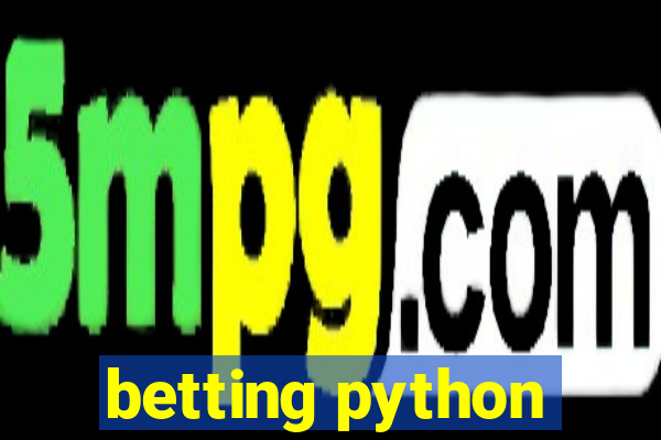 betting python