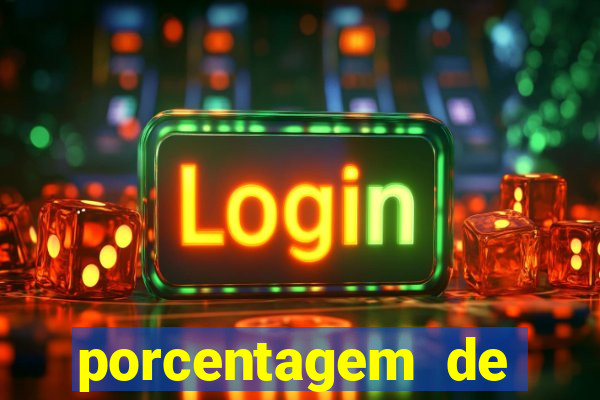 porcentagem de jogos slot