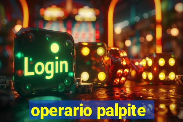 operario palpite