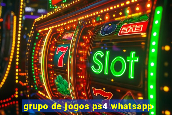 grupo de jogos ps4 whatsapp