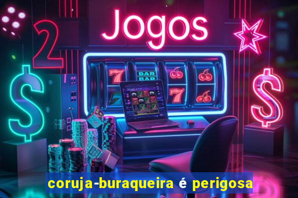 coruja-buraqueira é perigosa