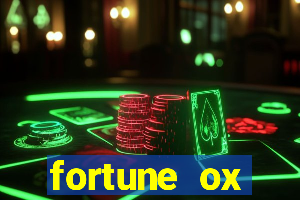 fortune ox horários pagantes