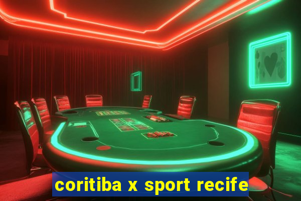 coritiba x sport recife