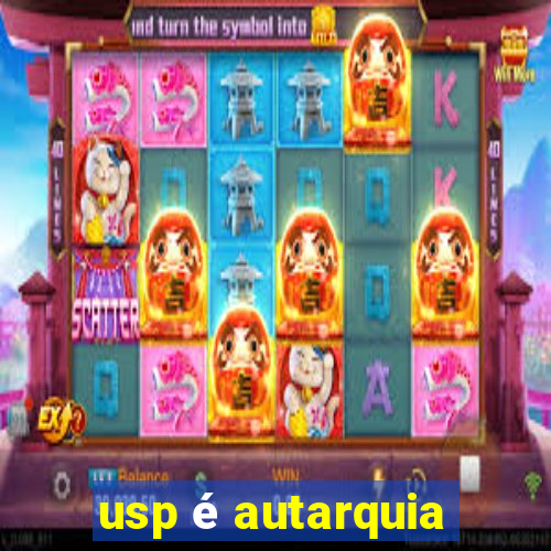 usp é autarquia