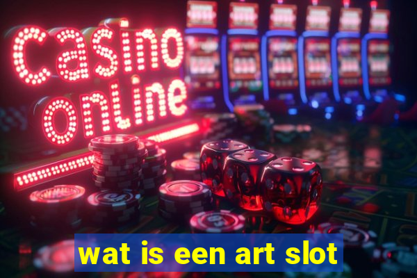 wat is een art slot