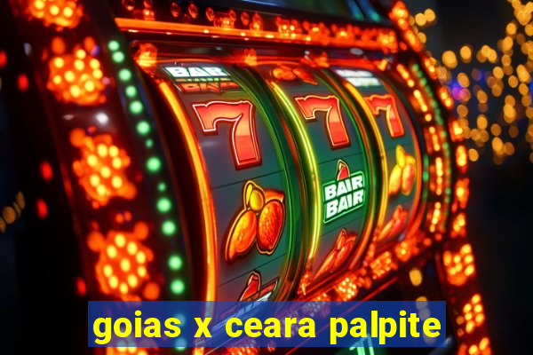 goias x ceara palpite