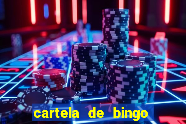 cartela de bingo para imprimir gratis