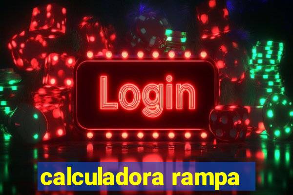 calculadora rampa