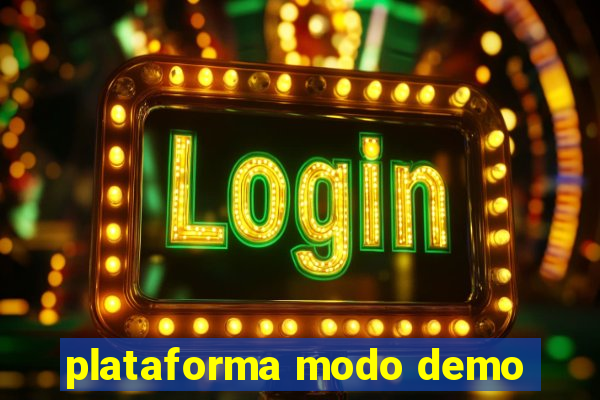 plataforma modo demo