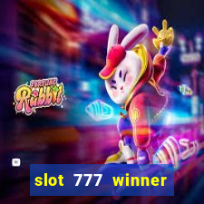 slot 777 winner como sacar