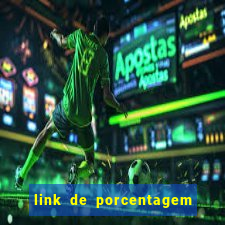 link de porcentagem de slots