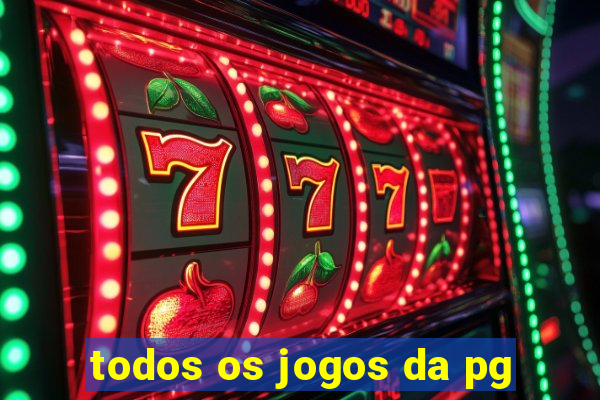 todos os jogos da pg