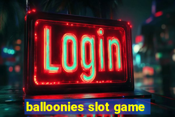 balloonies slot game