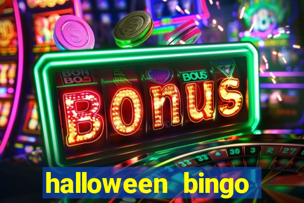 halloween bingo card generator