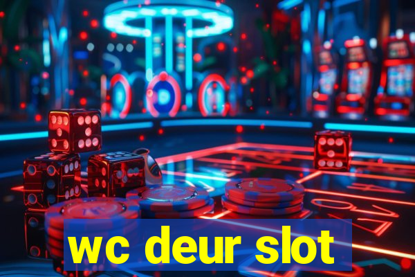 wc deur slot