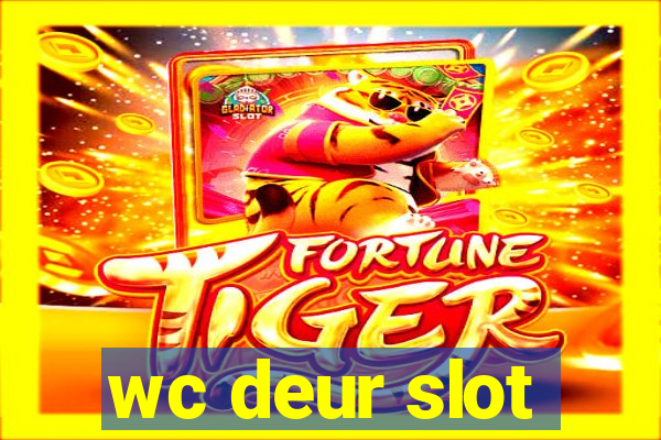 wc deur slot