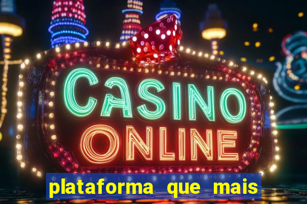 plataforma que mais paga casino