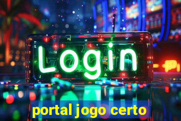 portal jogo certo