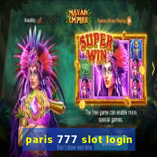 paris 777 slot login