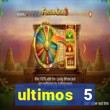 ultimos 5 resultados da quina