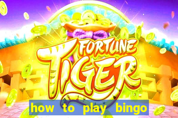 how to play bingo bonus scratch card