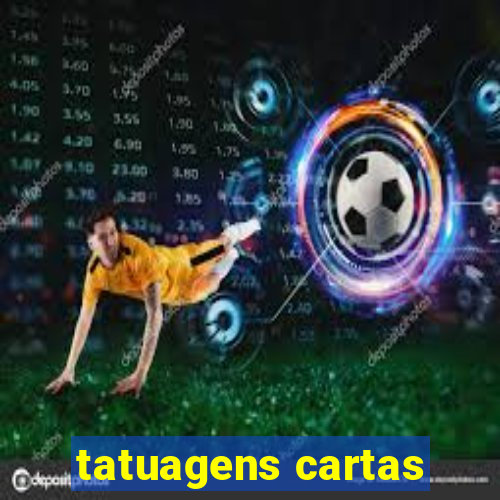 tatuagens cartas