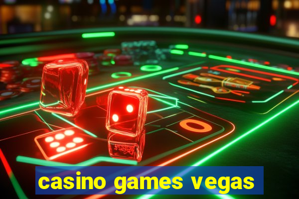 casino games vegas