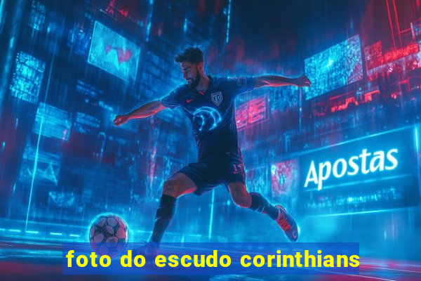 foto do escudo corinthians