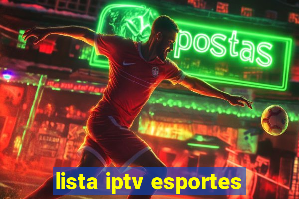 lista iptv esportes