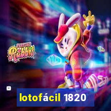 lotofácil 1820