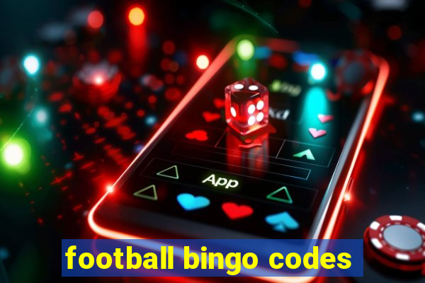 football bingo codes