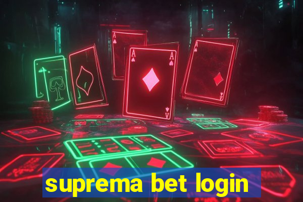 suprema bet login