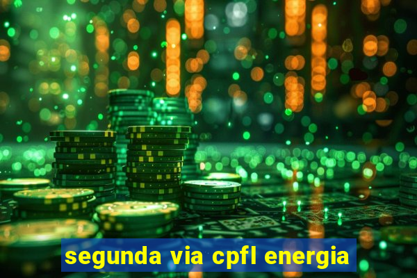 segunda via cpfl energia