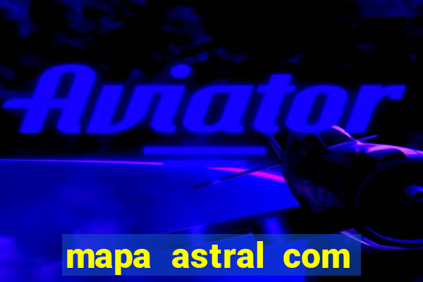 mapa astral com roda da fortuna