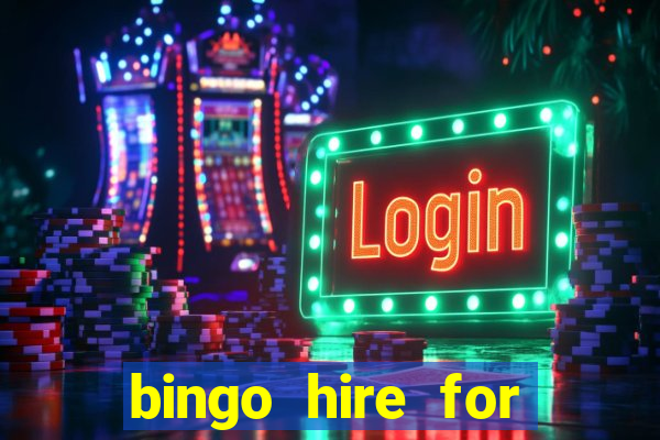 bingo hire for parties leigh